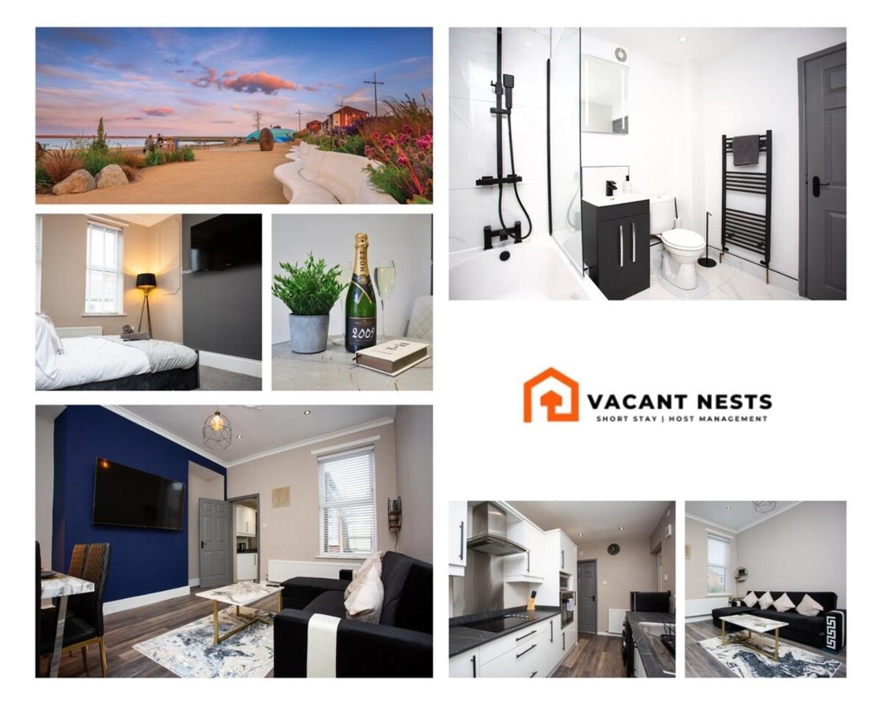 Apartamento Heart Of South Shields Modern Interior 2 Bed Flat Westoe Exterior foto